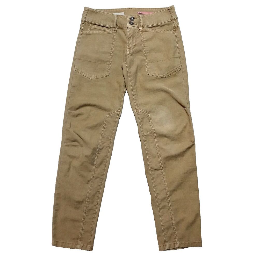Pilcro Anthropologie The Wanderer Jeans Size 24 High Rise Utility Stretch Denim